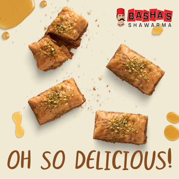 promo graphic of baklava